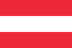 Modern flag of Austria