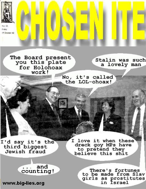 Spoof Private Eye Board of Jews at play