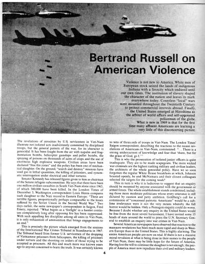 Russell On American Violence