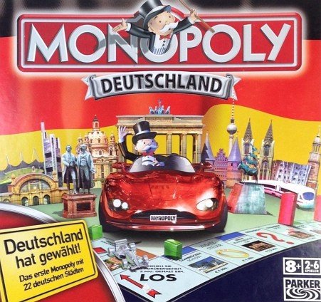 German board game, variety of Monopoly