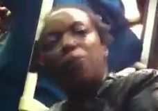 racist black woman on London bus Aug 2012 removed by Youtube