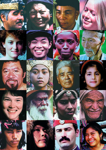 faces of races