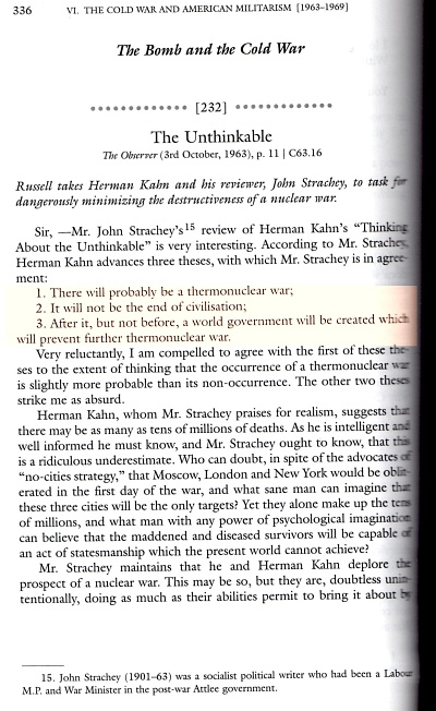 Herman Kahn on Thermonuclear War